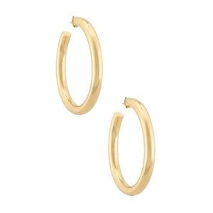 The M Jewelers NY The Thick Hoop Earrings Gold - One Size